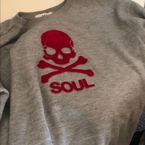 Soul cycle crew neck sweatshirt